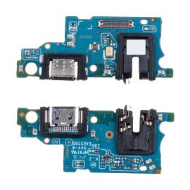 Плата нижняя для Realme RMX3939 на системный разъем, разъем гарнитуры и микрофон (оригинал)