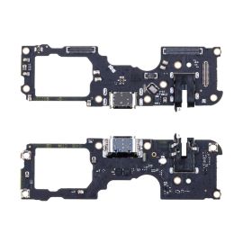 Плата нижняя для Realme RMX3363 на системный разъем, разъем гарнитуры и микрофон