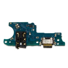 Плата нижняя для Samsung SM-A025F (Galaxy A02s) на системный разъем, разъем гарнитуры и микрофон