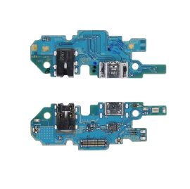 Плата нижняя для Samsung SM-A105F (Galaxy A10) на системный разъем, разъем гарнитуры и микрофон
