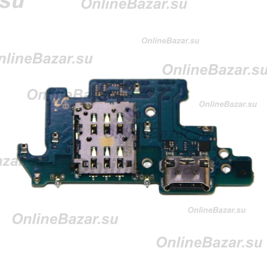 Плата нижняя для Samsung SM-A805F (Galaxy A80) на системный разъем и микрофон ― Spb.OnlineBazar.su
