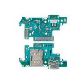 Плата нижняя для Samsung SM-A805F (Galaxy A80) на системный разъем и микрофон