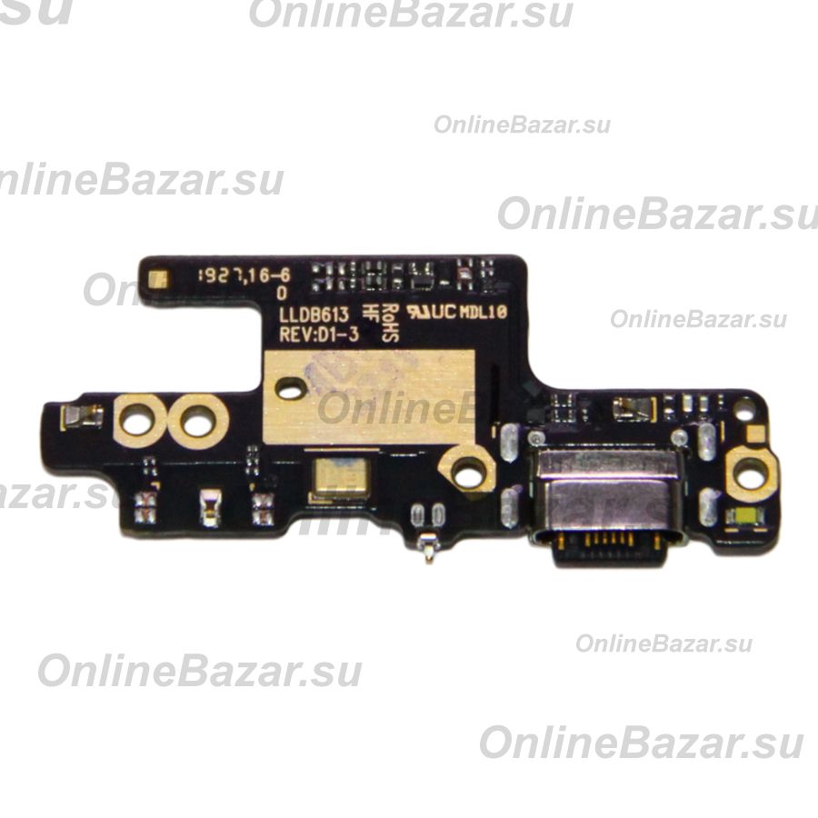 Плата нижняя для Xiaomi M1901F7G на системный разъем и микрофон (оригинал) ― Spb.OnlineBazar.su