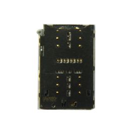 Разъем sim-карты для TP-Link Neffos X1 Max в сборе с разъемом карты для памяти