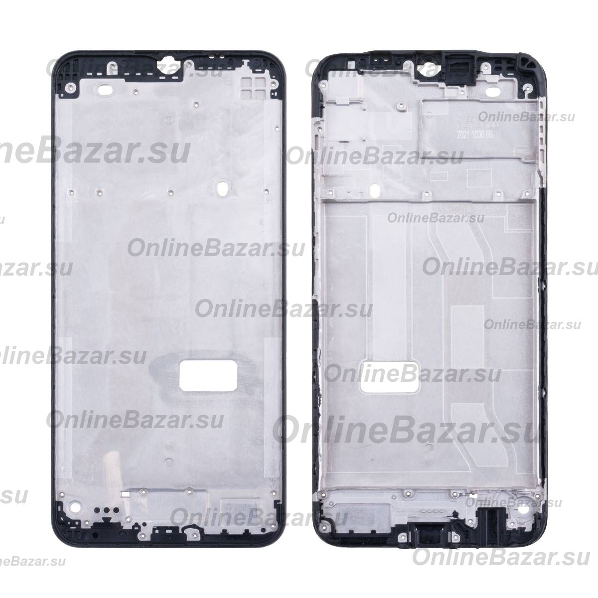 Рамка дисплея для Realme C25s <черный> ― Spb.OnlineBazar.su