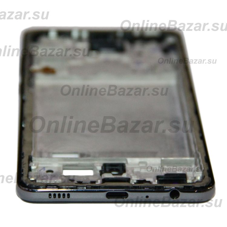 Рамка дисплея для Samsung SM-A725F (Galaxy A72) <черный> ― Spb.OnlineBazar.su