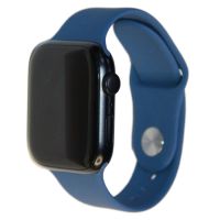 Ремешки для Apple Watch Series 2 (38 mm) Sport Band силиконовый (размер L) <синий океан> ― Spb.OnlineBazar.su
