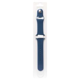 Ремешки для Apple Watch Series 2 (38 mm) Sport Band силиконовый (размер L) <синий океан>