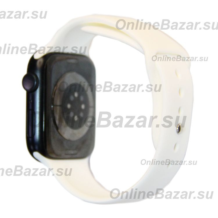 Ремешки для Apple Watch Series 1 (38 mm) Sport Band силиконовый (размер L) <белый> ― Spb.OnlineBazar.su