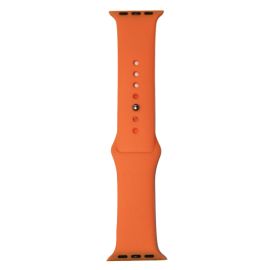 Ремешки для Apple Watch Series 1 (38 mm) Sport Band силиконовый (размер L) <свежая папайя>