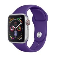 Ремешки для Apple Watch Series 8 (45 mm) Sport Band силиконовый (размер L) <темный индиго> ― Spb.OnlineBazar.su