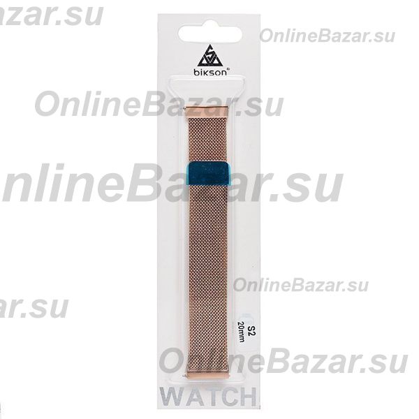 Ремешок Motorola Moto 360 2 42mm металлический сетчатый <розовое золото> ― Spb.OnlineBazar.su