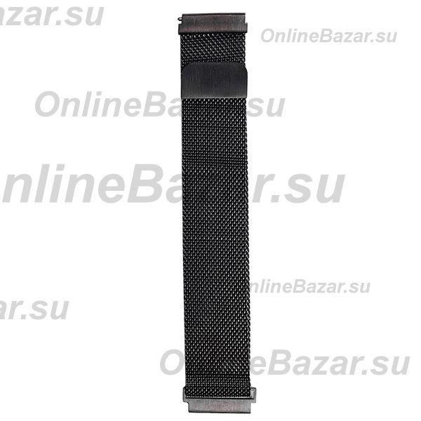 Ремешки для Motorola Moto 360 2 42mm металлические сетчатые <черный> ― Spb.OnlineBazar.su