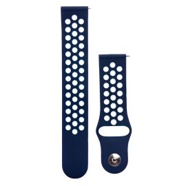 Ремешки Motorola Moto 360 2 42mm силиконовые Sport Band <сине-голубой>