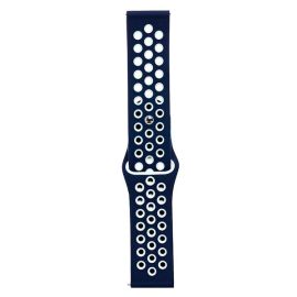 Ремешки для Polar Vantage M Sport Band перфорация <темно-синий-белый>