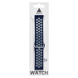 Ремешки для Polar Vantage M Sport Band перфорация <темно-синий-белый>