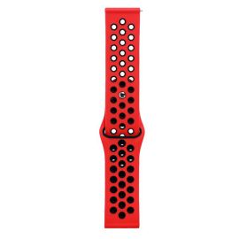 Ремешки для Polar Vantage M Sport Band перфорация <красно-черный>