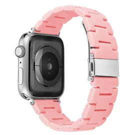 Ремешок для Apple Watch SE (40 mm) акриловый <розовый>