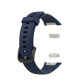 Ремешок для Honor Band 6 (ARG-B39) силиконовый <синий>
