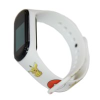 Ремешок для Xiaomi Mi Band 3 силиконовый WB01 (рис. 021) ― Spb.OnlineBazar.su