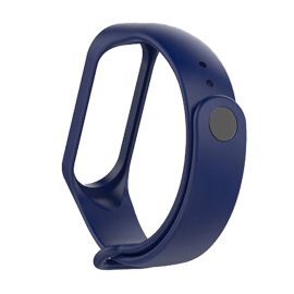 Ремешок для Xiaomi Mi Band 3 силиконовый <синий>