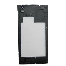 Средняя часть корпуса для Archos 62 Xenon в сборе с антеннами, стеклом камеры и вспышки и динамиком <черный> (оригинал)