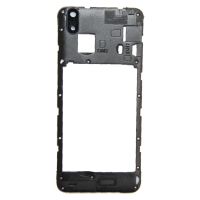 Средняя часть корпуса для Fly Life Compact в сборе с антеннами, стеклом камеры и динамиком <черный> (оригинал) ― Spb.OnlineBazar.su