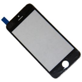 Стекло для Apple iPhone 5 <черный> (оригинал)