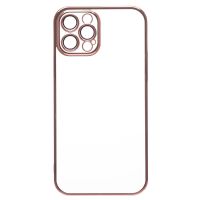 Чехол для Apple iPhone 12 Pro Max пластиковый с закрытой камерой <розовое золото> ― Spb.OnlineBazar.su