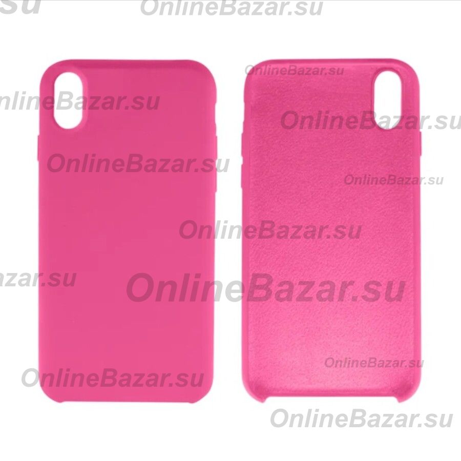 Чехол для Apple iPhone XR PromiseMobile силиконовый Soft Touch <розовый> ― Spb.OnlineBazar.su