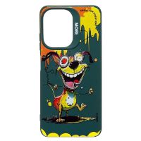 Чехол для Infinix Hot 30i (X669D) силиконовый (рис. 335/собака) <темно-зеленый> ― Spb.OnlineBazar.su