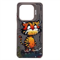 Чехол для Infinix Hot 40i (X6528B) силиконовый (рис. 335/тигр) <серый> ― Spb.OnlineBazar.su
