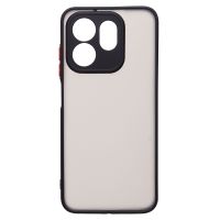 Чехол для Infinix Hot 50i (X6531B) пластиковый с окантовкой <черный> ― Spb.OnlineBazar.su