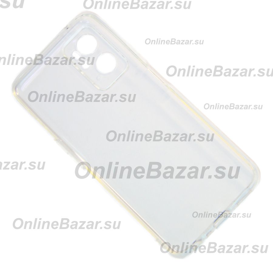 Чехол для Realme RMX3491 силиконовый (0,9 mm) <прозрачный> ― Spb.OnlineBazar.su