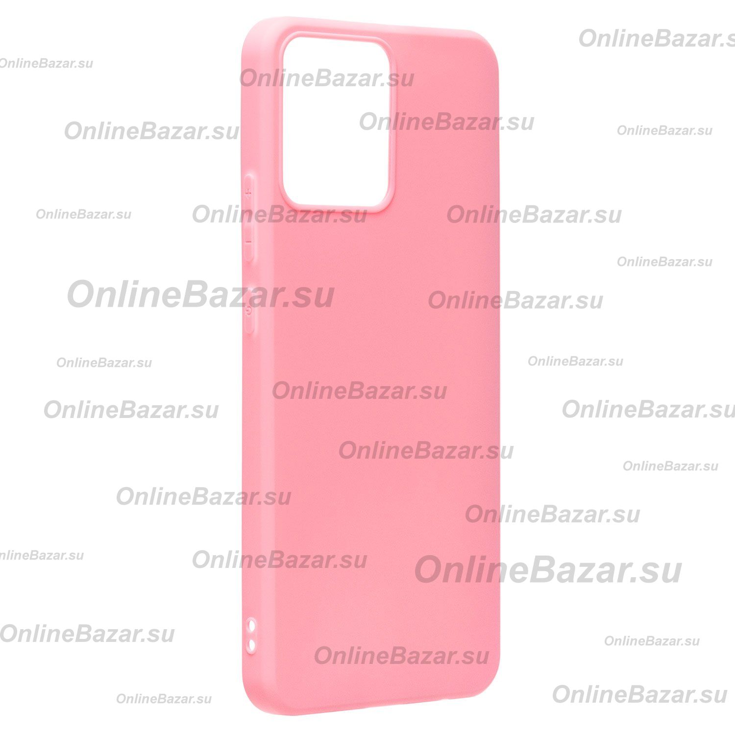 Чехол для Realme RMX3506 силиконовый матовый №5 <розовый> ― Spb.OnlineBazar.su