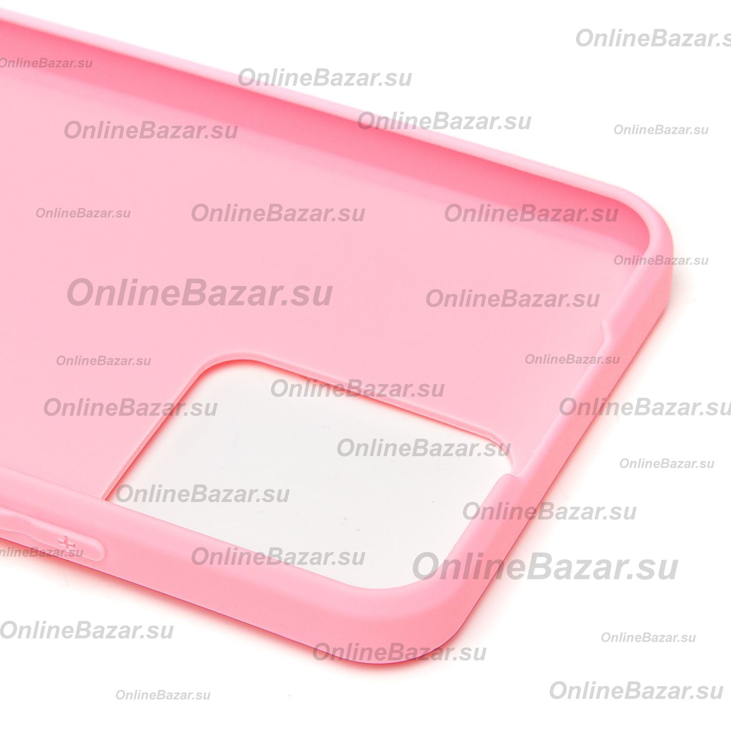 Чехол для Realme RMX3506 силиконовый матовый №5 <розовый> ― Spb.OnlineBazar.su