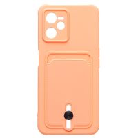 Чехол для Realme C35 силиконовый с картхолдером №4 <розовый> ― Spb.OnlineBazar.su