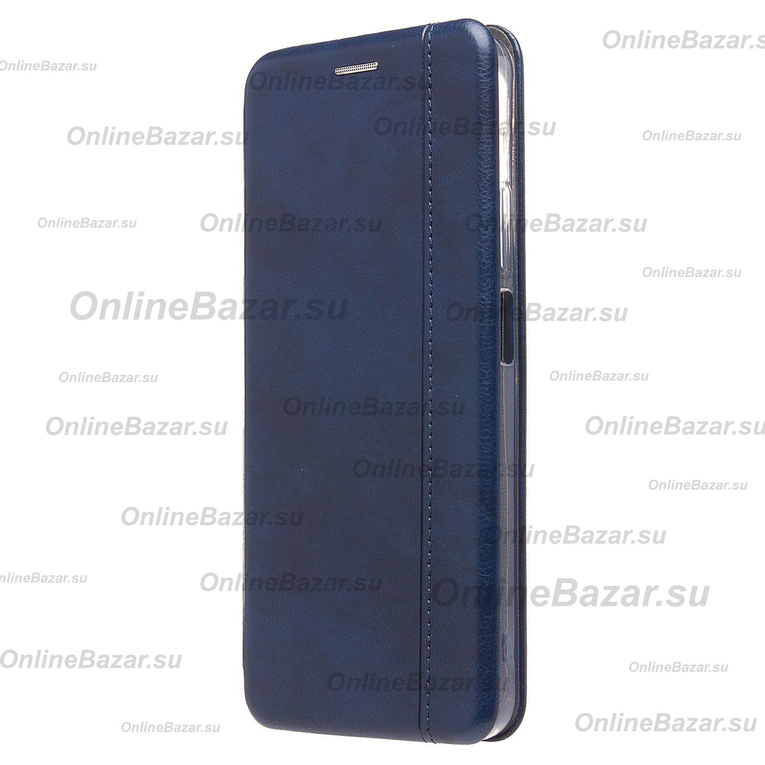 Чехол для Realme C63 флип боковой кожзам №3 <синий> ― Spb.OnlineBazar.su