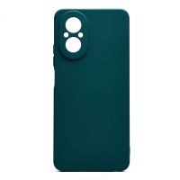 Чехол для Realme RMX3890 силиконовый Soft Touch 4 <темно-зеленый> ― Spb.OnlineBazar.su