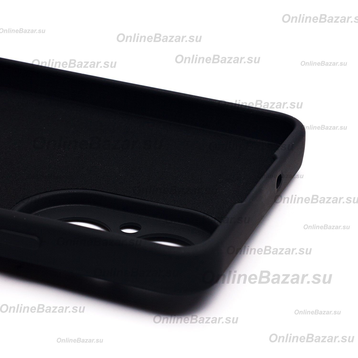 Чехол для Realme RMX3890 силиконовый Soft Touch 4 <черный> ― Spb.OnlineBazar.su