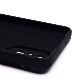 Чехол для Realme RMX3890 силиконовый Soft Touch 4 <черный>