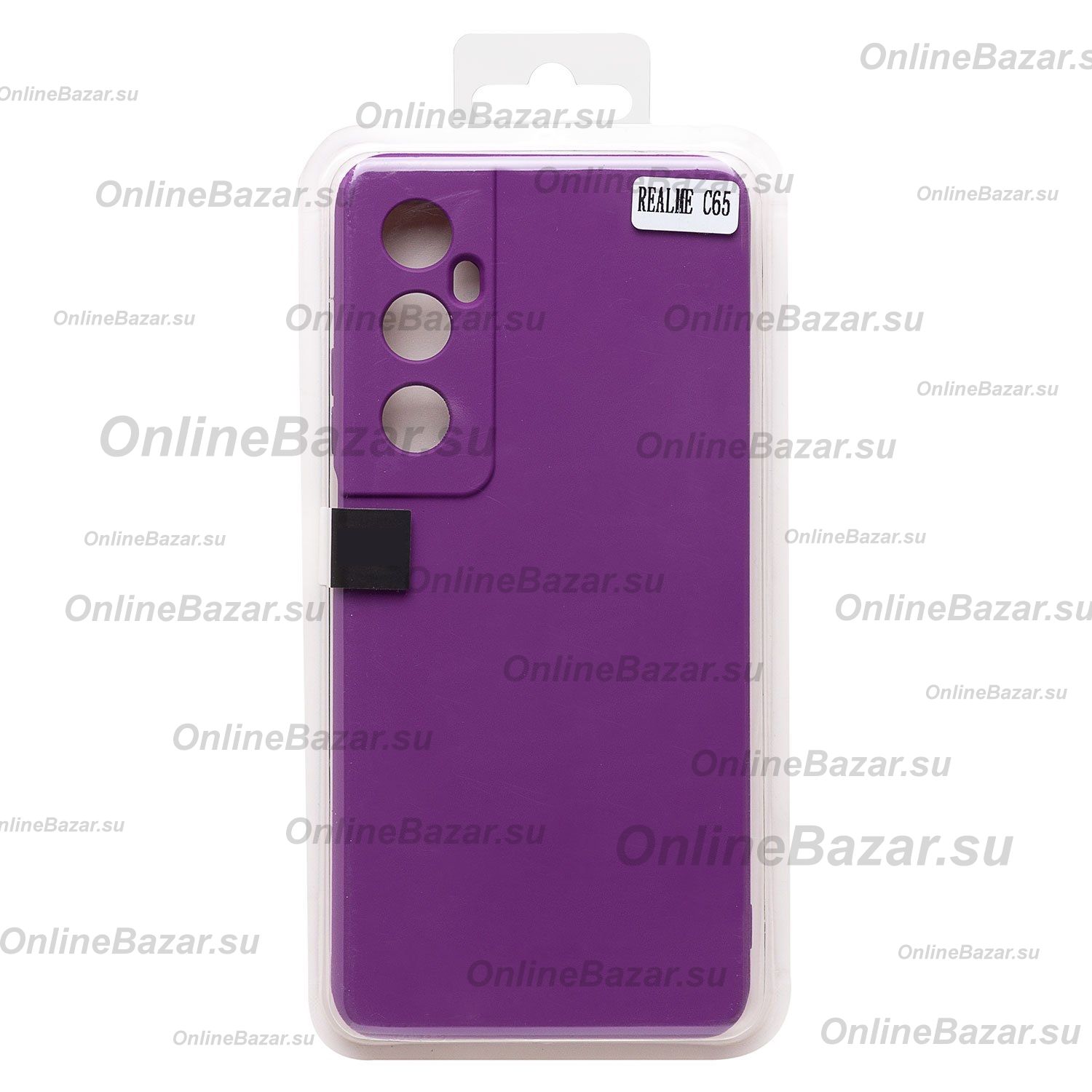 Чехол для Realme RMX3910 силиконовый Soft Touch 4 <фиолетовый> ― Spb.OnlineBazar.su