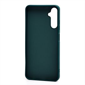 Чехол для Samsung SM-A057F (Galaxy A05s) силиконовый (рис. 335/собака) <темно-зеленый>