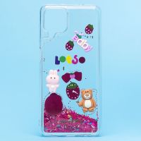 Чехол для Samsung SM-A125F (Galaxy A12) силиконовый 3D игрушки <бордовый> ― Spb.OnlineBazar.su