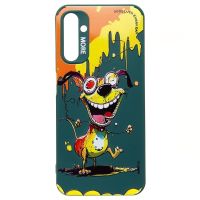 Чехол для Samsung SM-A146B (Galaxy A14 5G) силиконовый (рис. 335/собака) <темно-зеленый> ― Spb.OnlineBazar.su