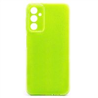 Чехол для Samsung SM-A145F (Galaxy A14) силиконовый с блестками №3 <светло-зеленый> ― Spb.OnlineBazar.su