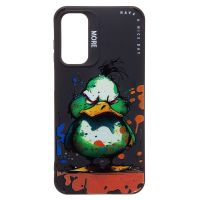 Чехол для Samsung SM-A156B (Galaxy A15 5G) силиконовый (рис. 335/утка) <черный> ― Spb.OnlineBazar.su