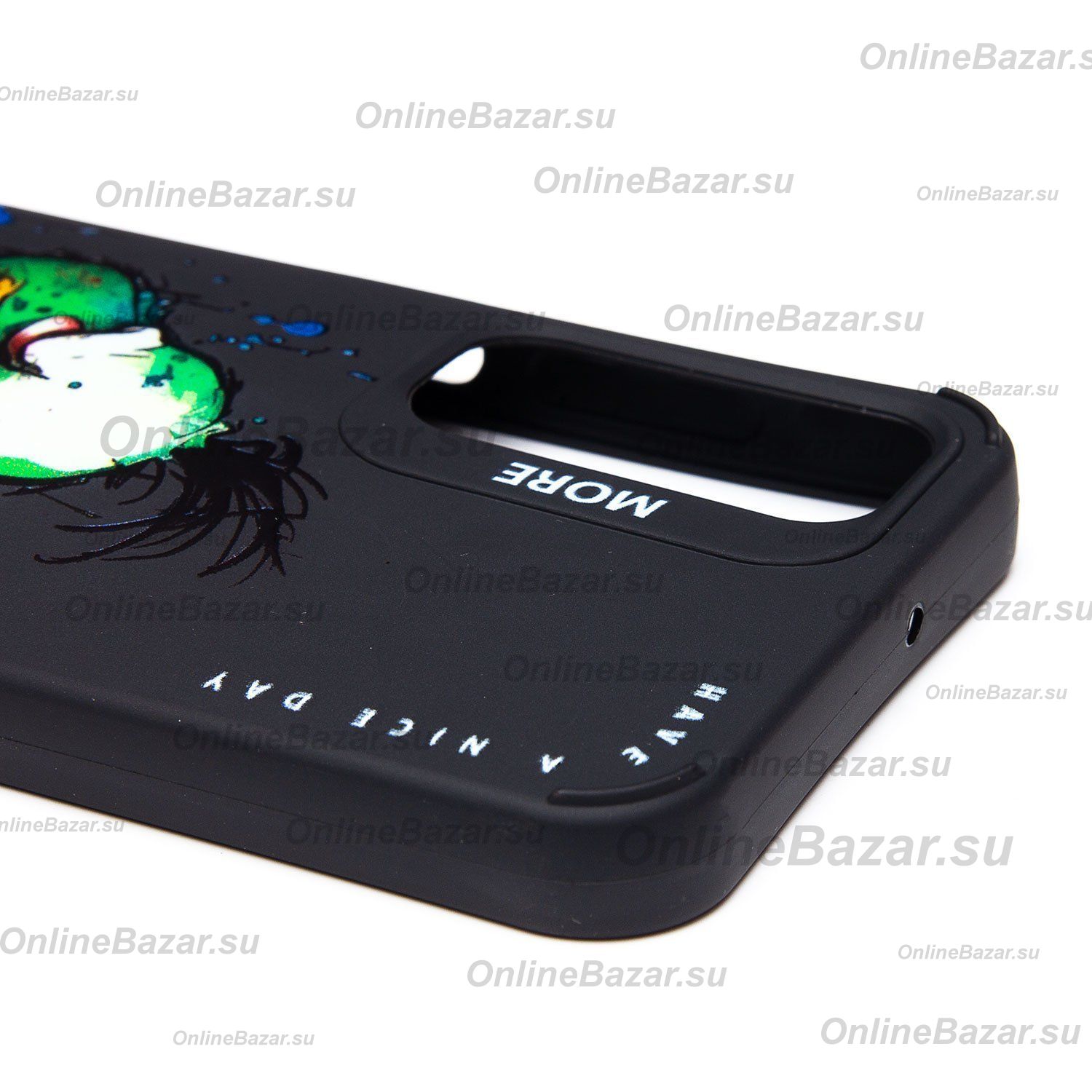 Чехол для Samsung SM-A156B (Galaxy A15 5G) силиконовый (рис. 335/утка) <черный> ― Spb.OnlineBazar.su