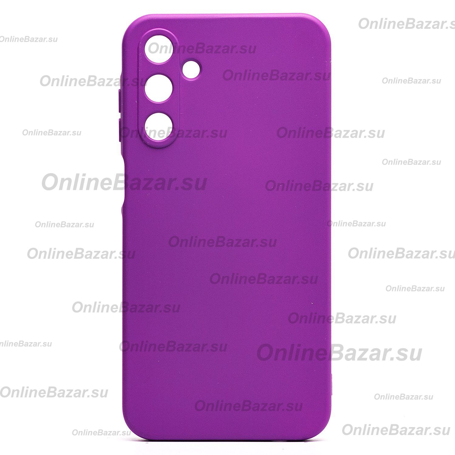 Чехол для Samsung SM-A156B (Galaxy A15 5G) силиконовый Soft Touch 4 <фиолетовый> ― Spb.OnlineBazar.su