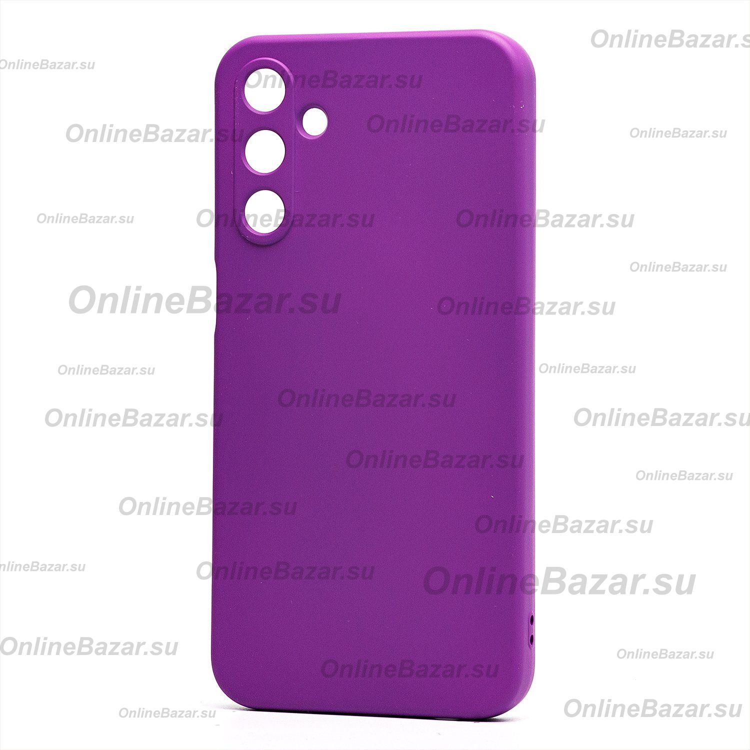 Чехол для Samsung SM-A156B (Galaxy A15 5G) силиконовый Soft Touch 4 <фиолетовый> ― Spb.OnlineBazar.su